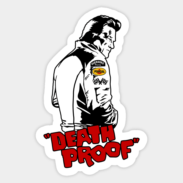 Death Proof Sticker by Woah_Jonny